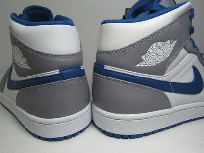 JORDAN 1 MID TRUE BLUE EN CAJA