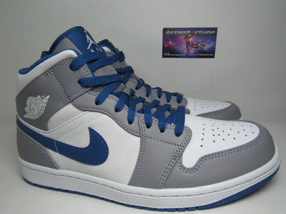 JORDAN 1 MID TRUE BLUE EN CAJA