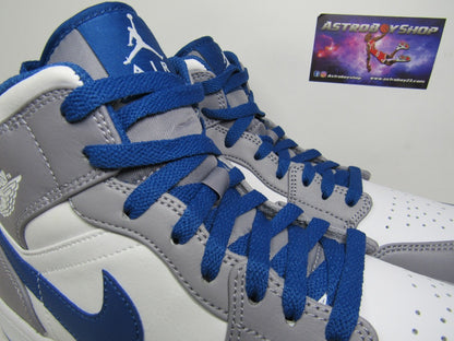 JORDAN 1 MID TRUE BLUE EN CAJA