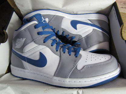 JORDAN 1 MID TRUE BLUE EN CAJA