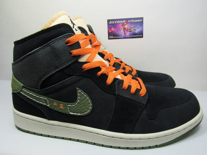 JORDAN 1 MID SE CRAFT HALLOWEN EN CAJA