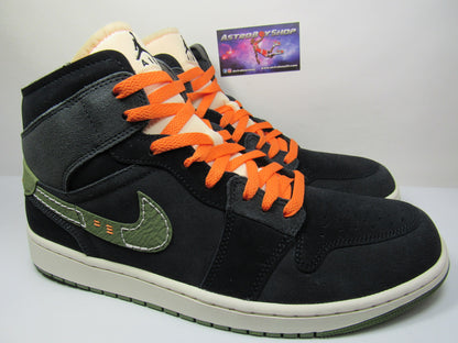 JORDAN 1 MID SE CRAFT HALLOWEN EN CAJA