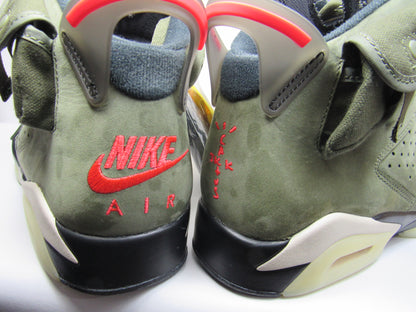 JORDAN 6 TRAVIS SCOTT OLIVE EN CAJA