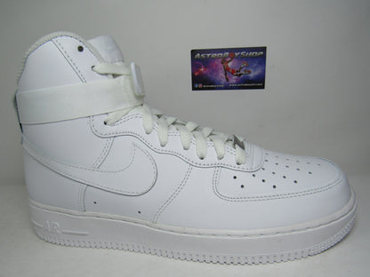 NIKE AIR FORCE 1 HIGH TRIPLE WHITE EN CAJA