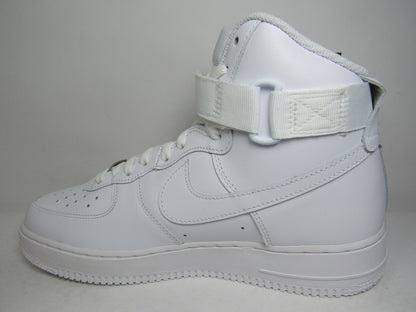 NIKE AIR FORCE 1 HIGH TRIPLE WHITE EN CAJA