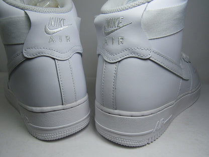 NIKE AIR FORCE 1 HIGH TRIPLE WHITE EN CAJA