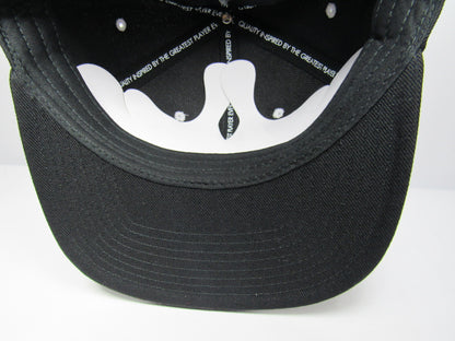GORRA PLANA JORDAN BLACK WHITE (NIÑOS 8-12 AÑOS) YOUTH