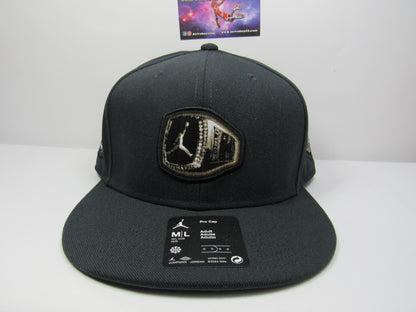 GORRA JORDAN PLANA RINGS BLACK (M/L)