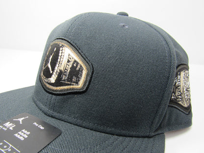 GORRA JORDAN PLANA RINGS BLACK (M/L)