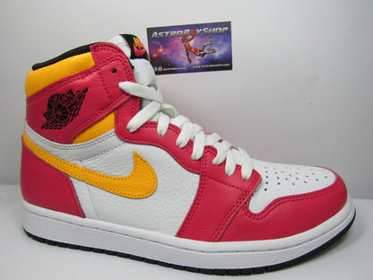 JORDAN 1 HIGH FUSION RED EN CAJA CON 3 ENTRA LACES