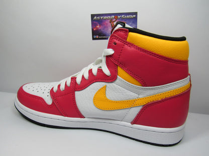 JORDAN 1 HIGH FUSION RED EN CAJA CON 3 ENTRA LACES