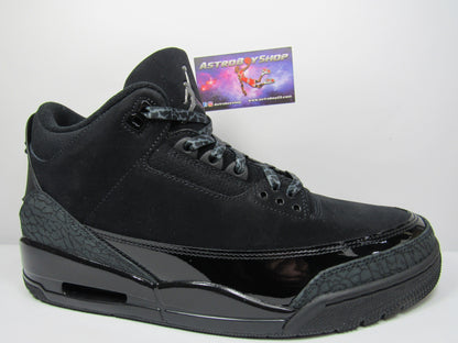 JORDAN 3 BLACK CAT EN CAJA