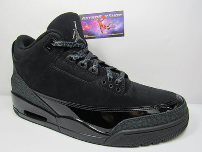 JORDAN 3 BLACK CAT EN CAJA