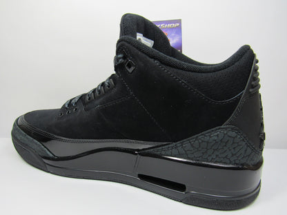 JORDAN 3 BLACK CAT EN CAJA