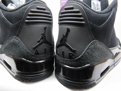 JORDAN 3 BLACK CAT EN CAJA