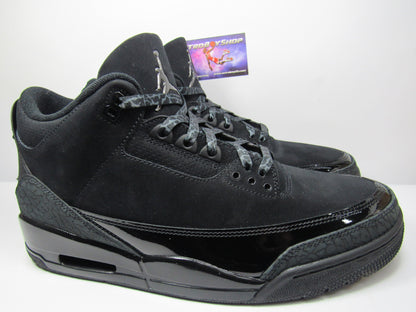 JORDAN 3 BLACK CAT EN CAJA