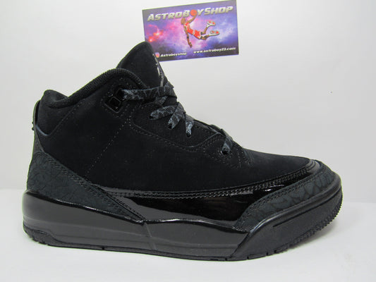 JORDAN 3 BLACK CAT PS (21 CM) EN CAJA