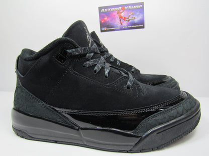 JORDAN 3 BLACK CAT PS (21 CM) EN CAJA