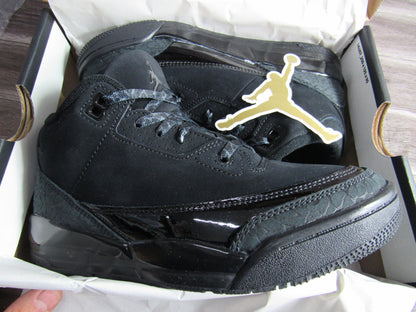JORDAN 3 BLACK CAT PS (21 CM) EN CAJA