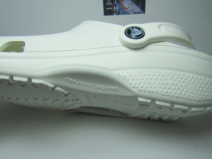 SANDALIAS CROCS CLASSICS WHITE EN SU BOLSA