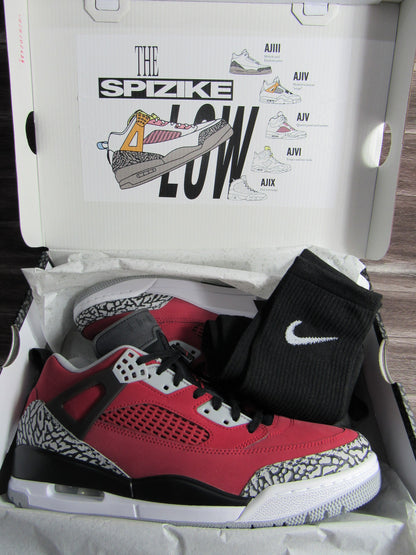 JORDAN SPIZIKE LOW TORO EN CAJA