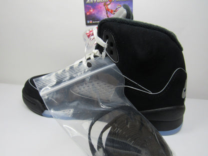 JORDAN 5 KIDS BLACK METALLIC EN CAJA