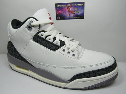 JORDAN 3 CEMENT GREY EN CAJA