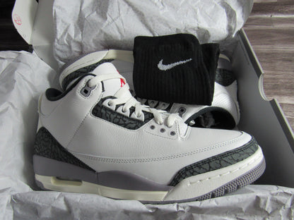 JORDAN 3 CEMENT GREY EN CAJA