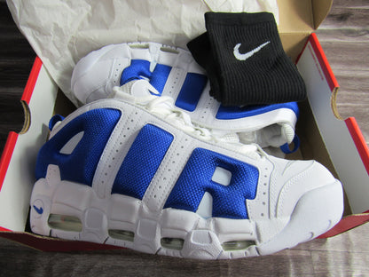 PIPPEN AIR MORE UPTEMPO LOW HYPER ROYAL EN CAJA