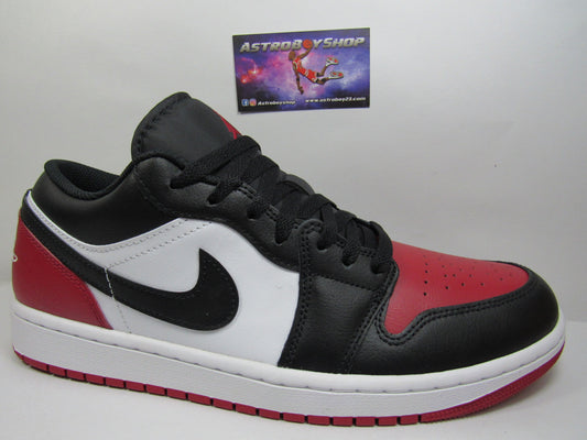 JORDAN 1 LOW BRED TOE 2.0 EN CAJA