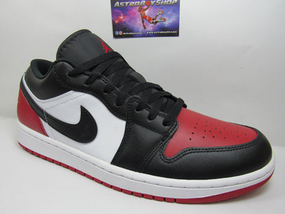 JORDAN 1 LOW BRED TOE 2.0 EN CAJA