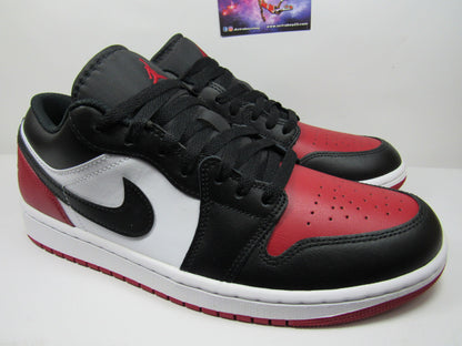 JORDAN 1 LOW BRED TOE 2.0 EN CAJA