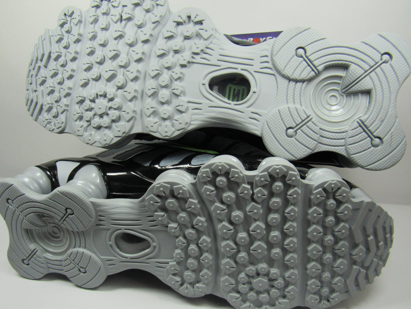NIKE SHOX TL GREY GREEN EN CAJA