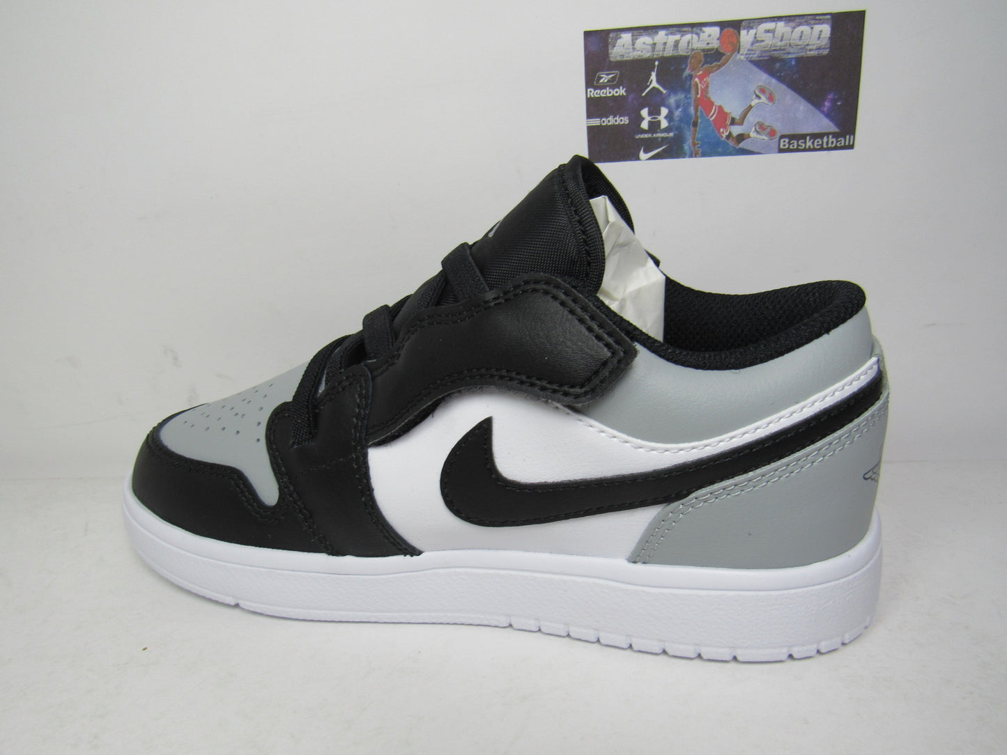 JORDAN 1 LOW PS SMOKE GREY EN CAJA (21 Y 21.5 CM)