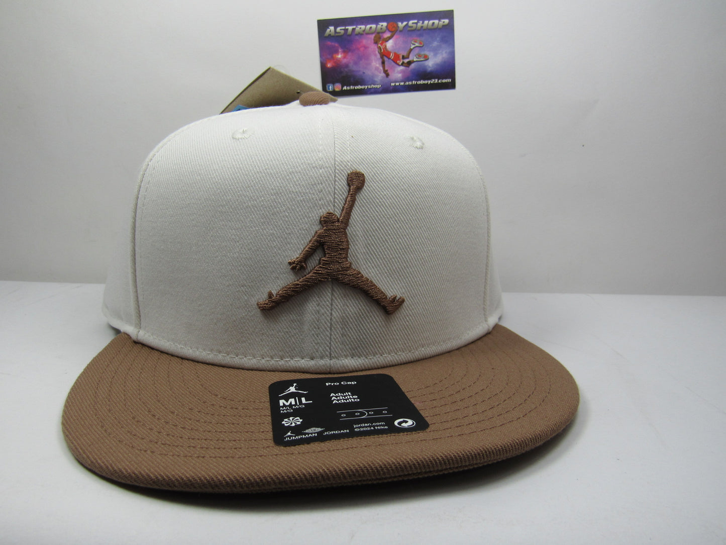 GORRA JORDAN PLANA JUMPMAN PRO ARACHEO BROWN (M/L)