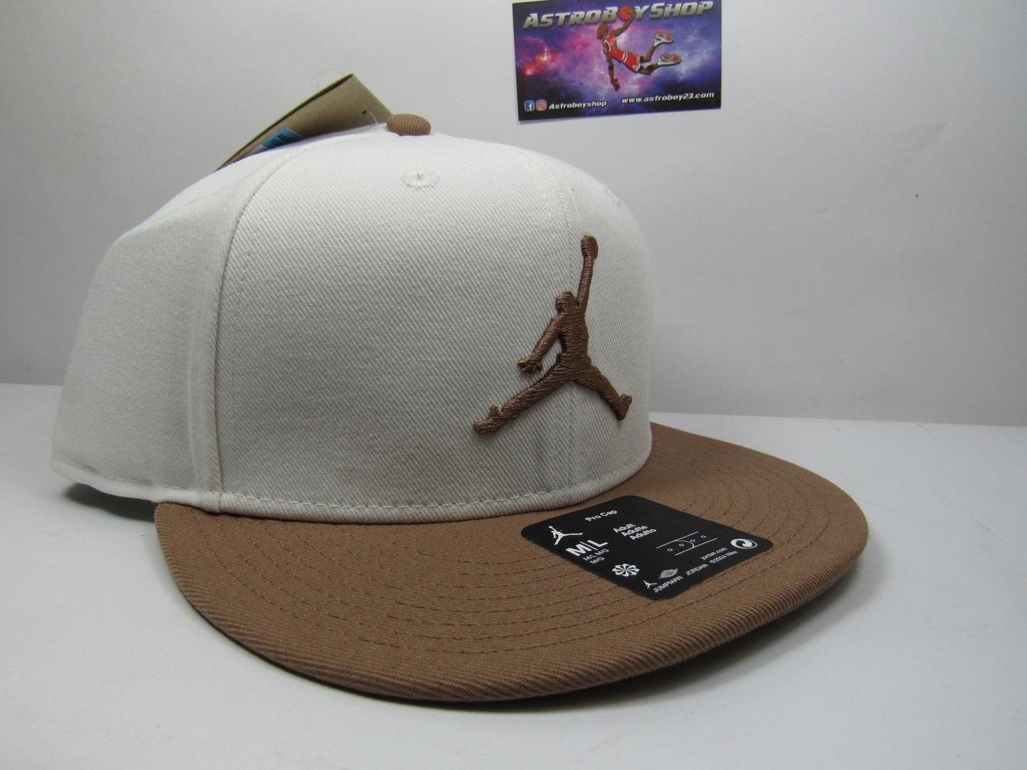 GORRA JORDAN PLANA JUMPMAN PRO ARACHEO BROWN (M/L)