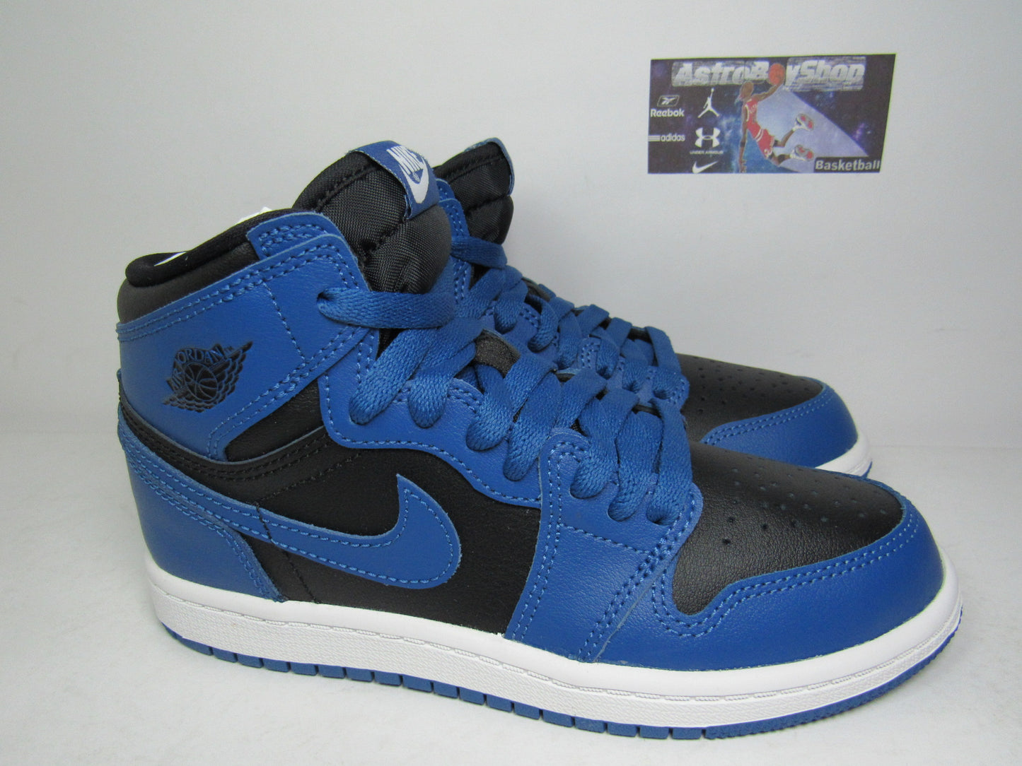 JORDAN 1 HIGH MARINA BLUE KIDS PS EN CAJA (21 CM)