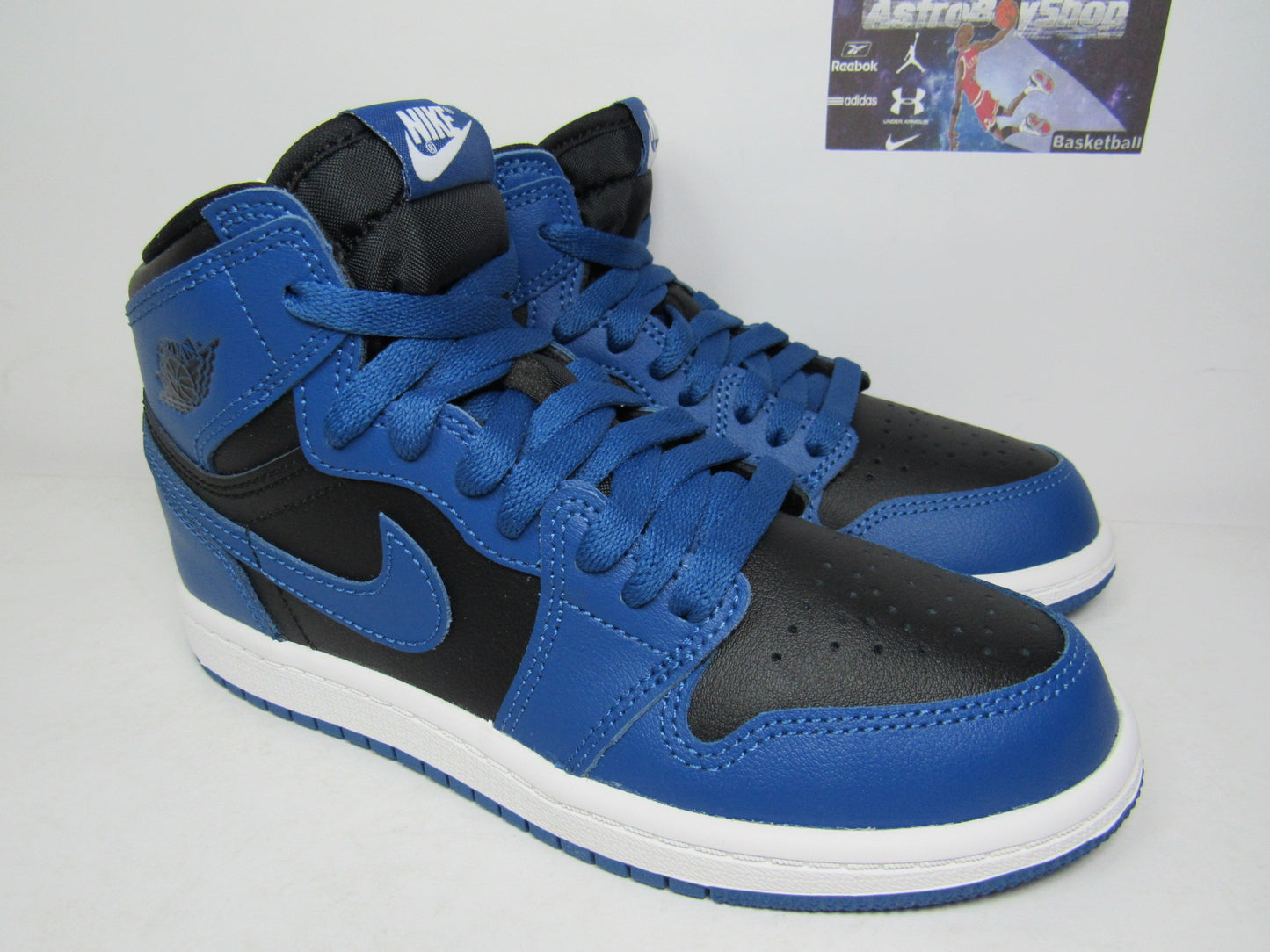 JORDAN 1 HIGH MARINA BLUE KIDS PS EN CAJA (21 CM)