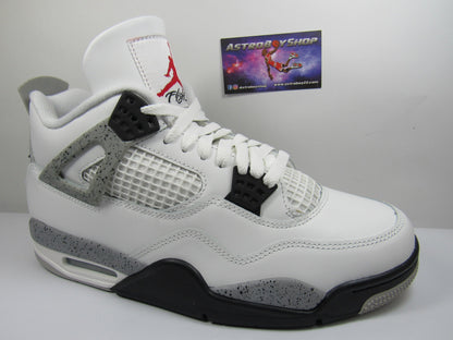 JORDAN 4 WHITE CEMENT  2025 EN CAJA