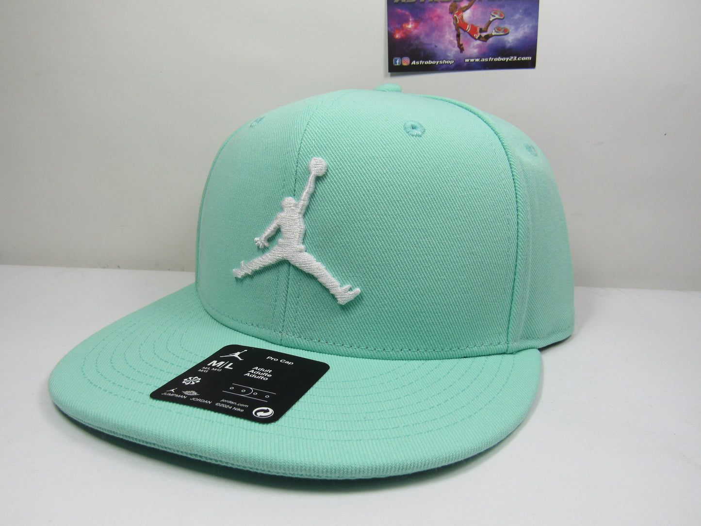 GORRA JORDAN PLANA EMERALD GREEN (M/L)