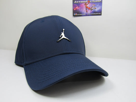 GORRA JORDAN CURVA METAL LOGO "NAVY" (M/L)