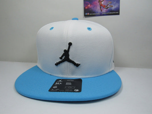 GORRA PLANA JORDAN MVP PRO WHITE BLUE (M/L)