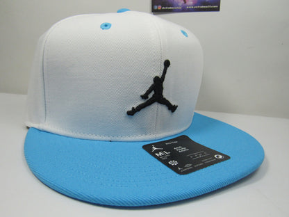 GORRA PLANA JORDAN MVP PRO WHITE BLUE (M/L)