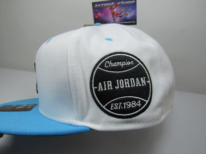 GORRA PLANA JORDAN MVP PRO WHITE BLUE (M/L)
