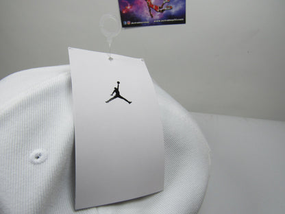 GORRA JORDAN PLANA PRO WHITE BORDADO GRUESO UNITALLA