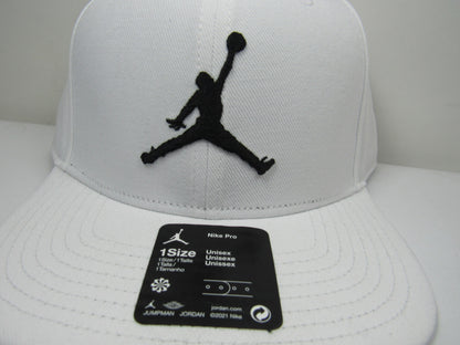 GORRA JORDAN PLANA WHITE ZERO (UNITALLA ADULTO)