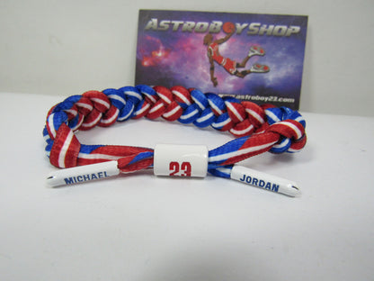 PULSERA JORDAN 23 BLUE RED USA TEAM