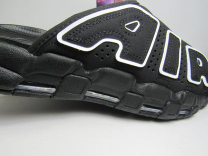 SANDALIAS PIPPEN AIR MORE UPTEMPO SLIDES BLACK EN CAJA