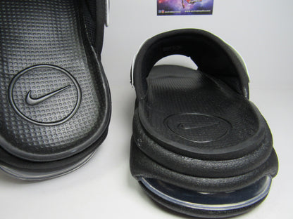 SANDALIAS PIPPEN AIR MORE UPTEMPO SLIDES BLACK EN CAJA