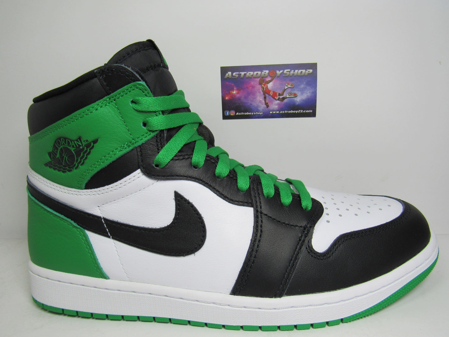 JORDAN 1 HIGH "LUCKY GREEN" EN CAJA